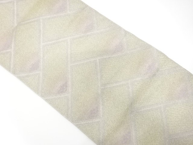 JAPANESE NAGOYA OBI / WOVEN HIGAKI PATTERN